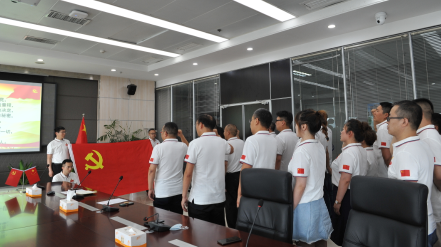 纪念百年路  聚焦奋进时——凯发k8一触即发集团党委热烈庆祝建党100周年