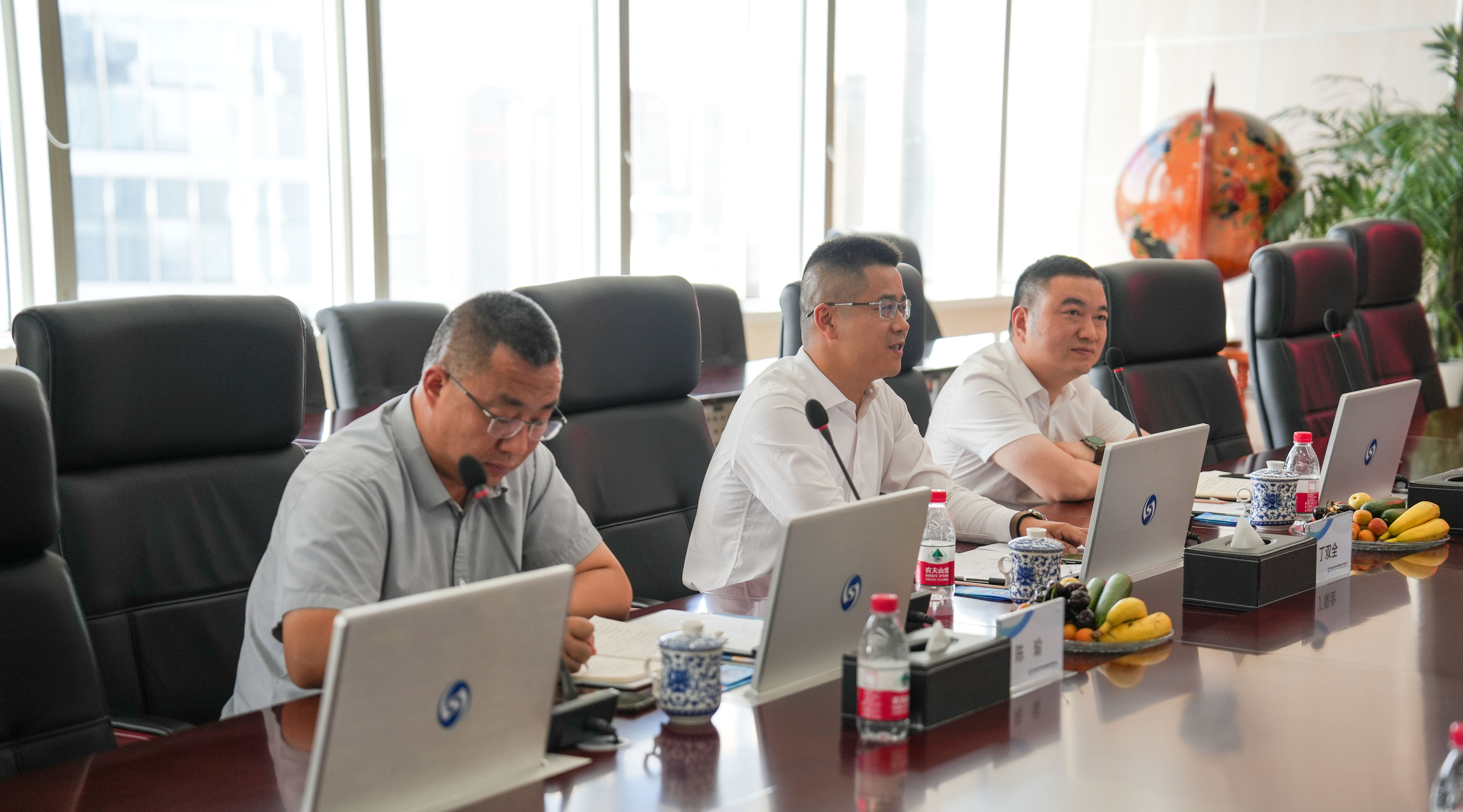 “凯发k8一触即发灿灿 一路向阳”——当阳市委常委、副市长丁双全一行莅临集团公司考察交流
